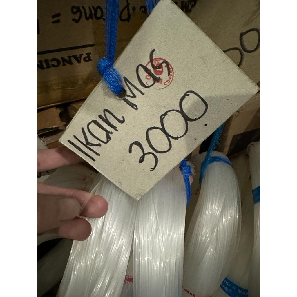 SENAR PUTIH CAP IKAN MAS NO.120 - NO.160 // UK 3000 - 6000