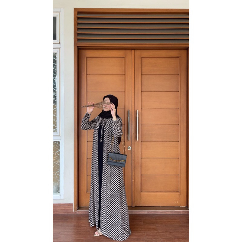 Nazra Dress by Kaleela size S warna Ivy