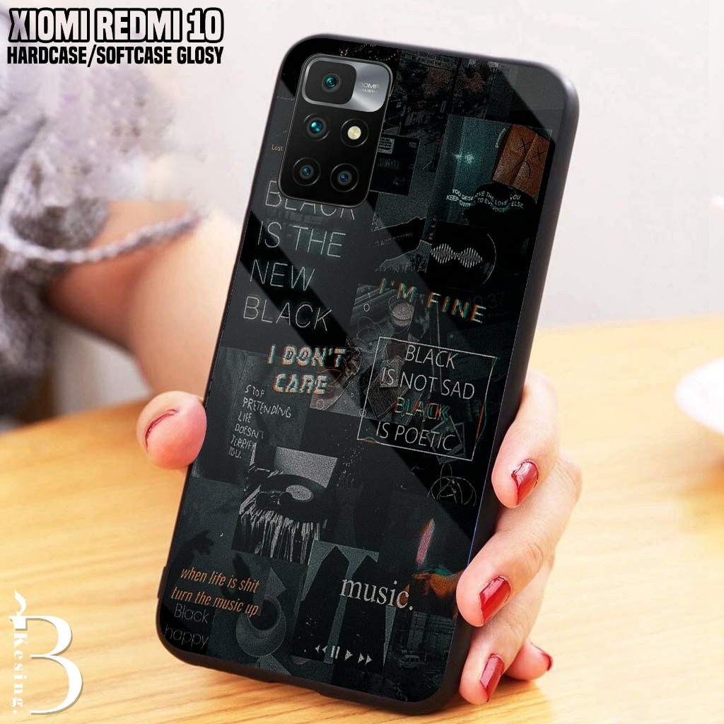 Case Xiaomi Redmi 10 2022 - Casing Hp Xiaomi Redmi 10 2022 Motif AESTH - Silikon Hp Xiaomi Redmi 10 