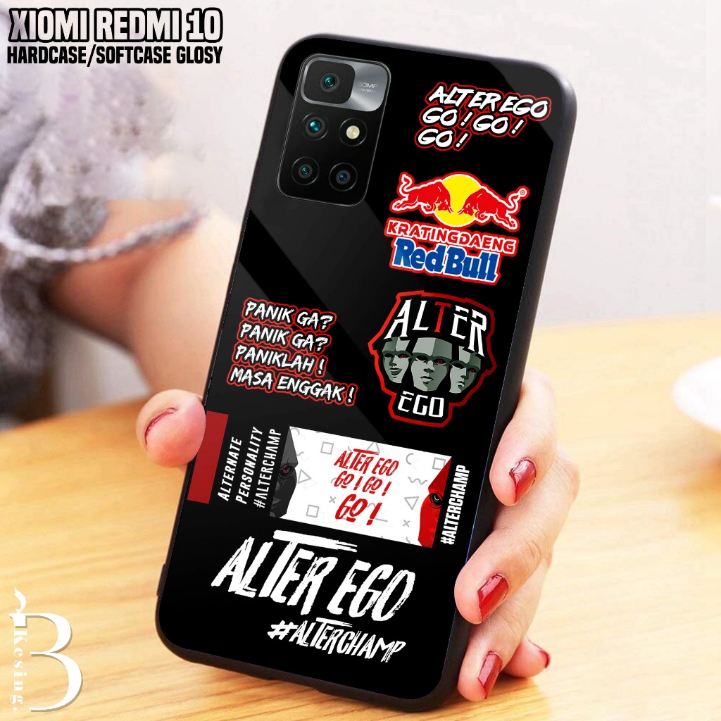 Case Xiaomi Redmi 10 2022 - Casing Hp Xiaomi Redmi 10 2022 Motif ESPRT - Silikon Hp Xiaomi Redmi 10 