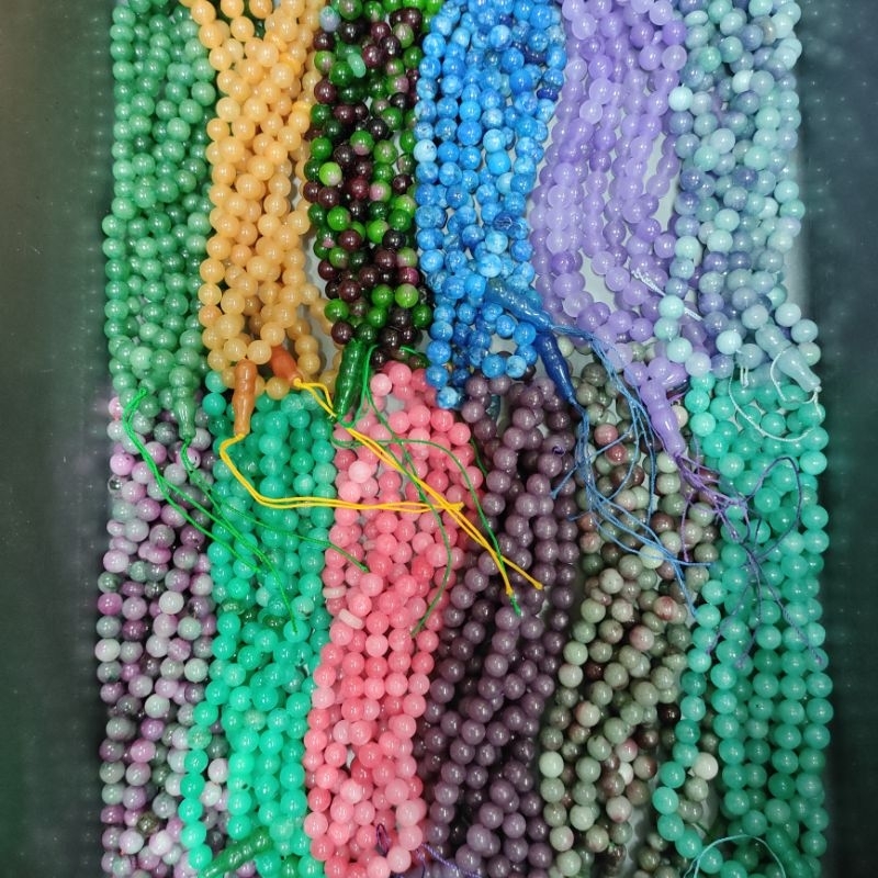 TASBIH BATU ALAM GIOK UK 10MM ISI 33 BUTIR PART 1