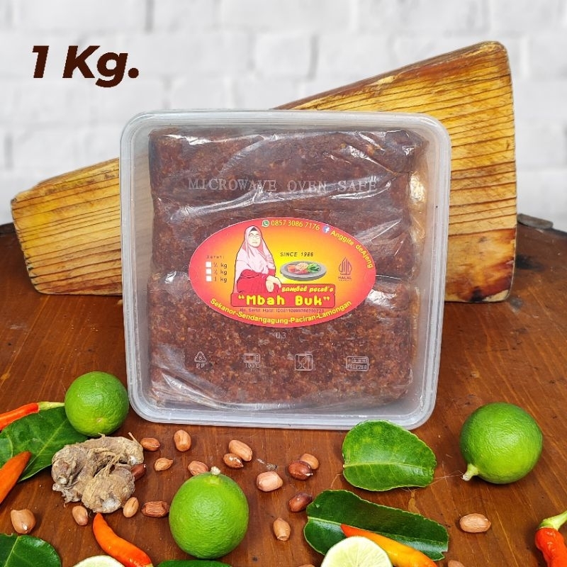 

Sambel Pecel Mbah Buk 1Kg.