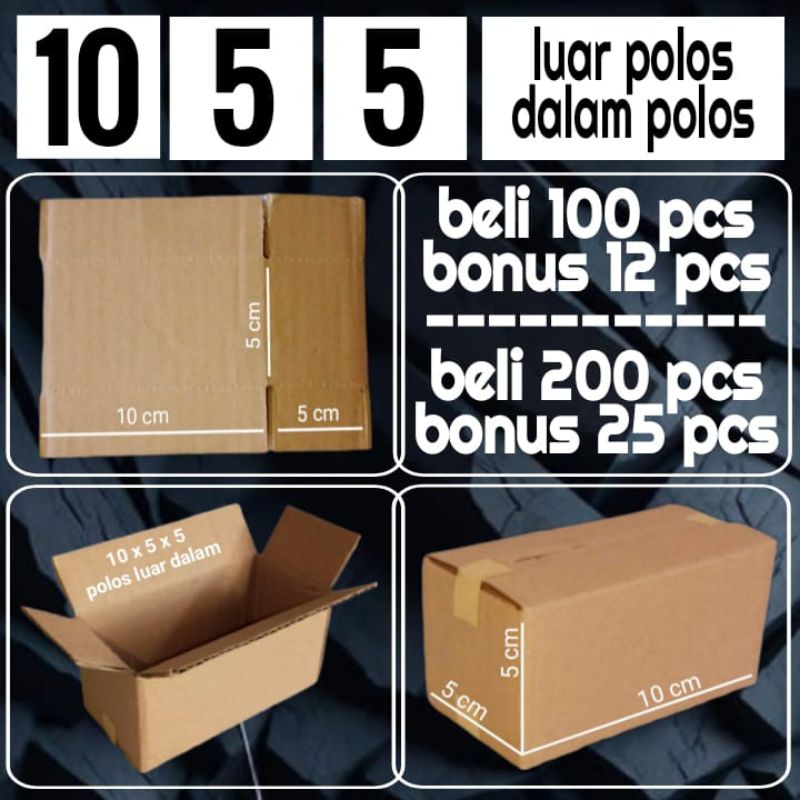 

Kardus kemasan ukuran 10x5x5