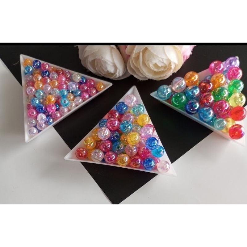 Akrilik Bola Kinclong Akrilik Bening Bola Kaca Akrilik Gelang Akrilik Aksesories