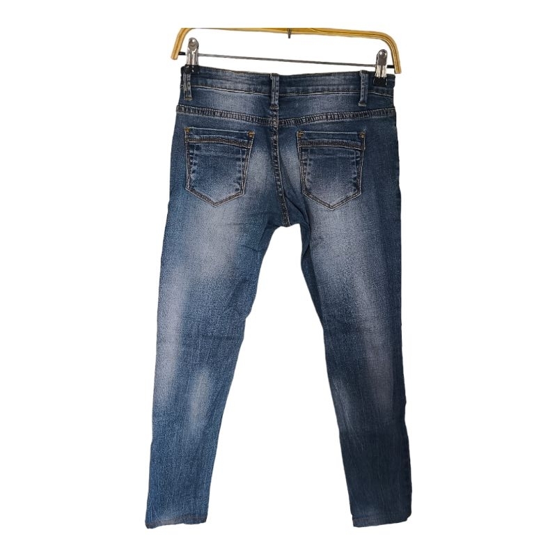 Celana denim regular pipe wanita mississippi 27