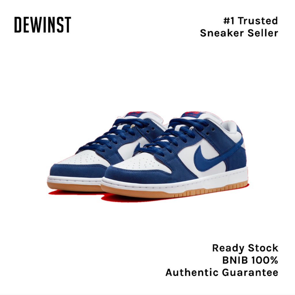 SB Dunk Low Dodgers BNIB RESMI ORIGINAL
