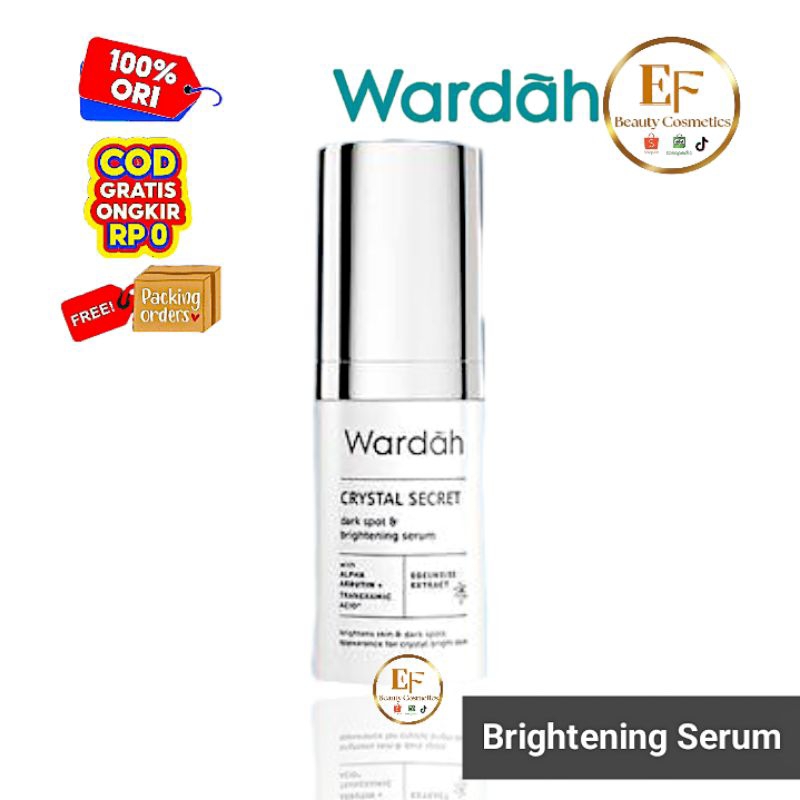 WARDAH Crystal Secret Darkspot&Brightening Serum 20ml - Serum Wajah Kusam&Flek Hitam 100% ORIGINAL