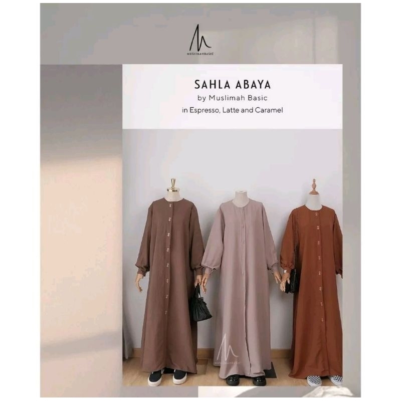 Abaya Sahla by Muslimah basic