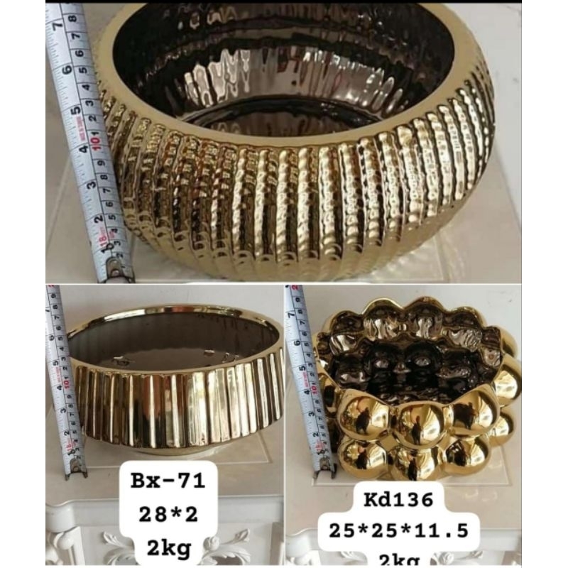 gugabah orkid/vas bunga keramik/vas bunga anggrek