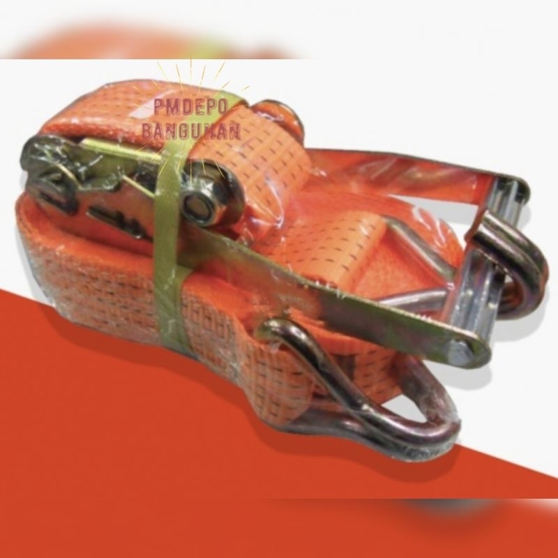 Ratchet Tie Down 10 METER / Tali Ikat Barang Mobil Truk