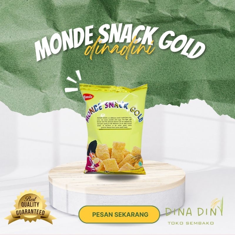 

Monde snack Gold 30gr