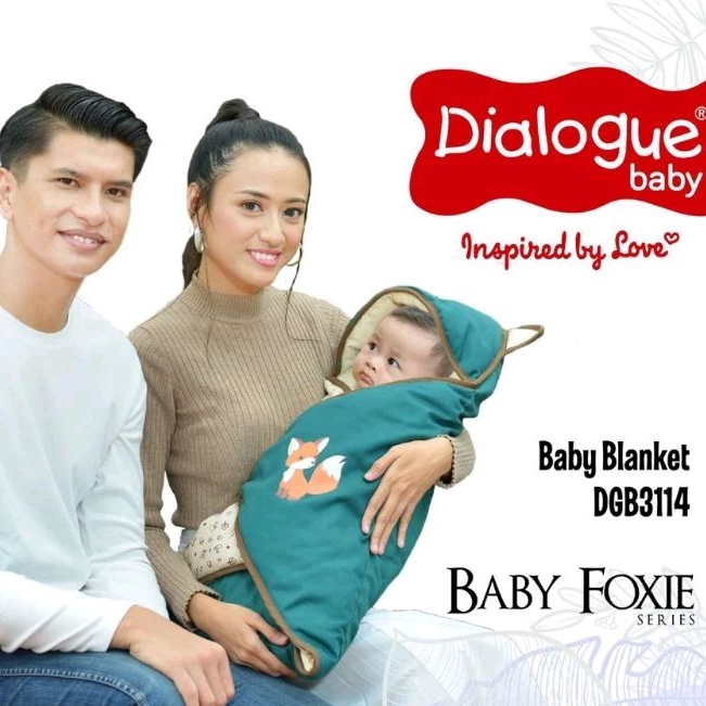 DIALOGUE baby blanket  selimut bayi