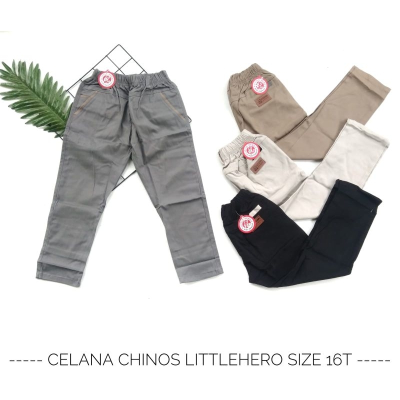 chinos panjang second grade