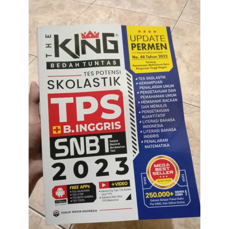 preloved snbt the king 2023