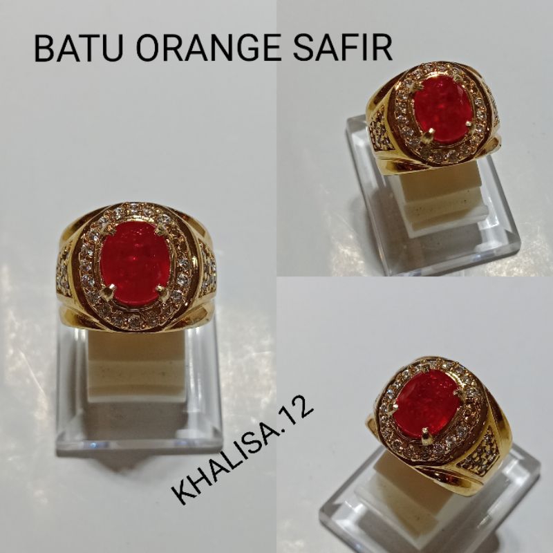 BATU ORANGE SAFIR