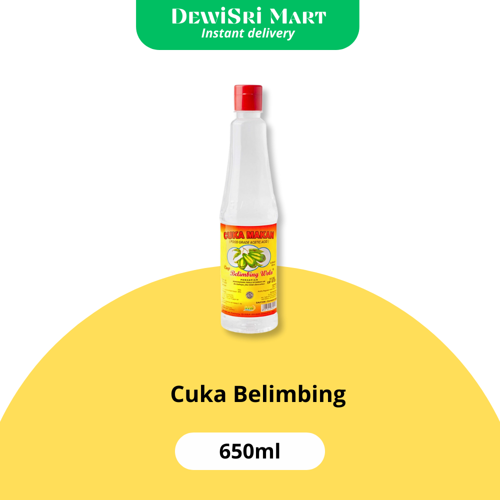 

Cuka Belimbing 650ml - Dewi Sri Mart