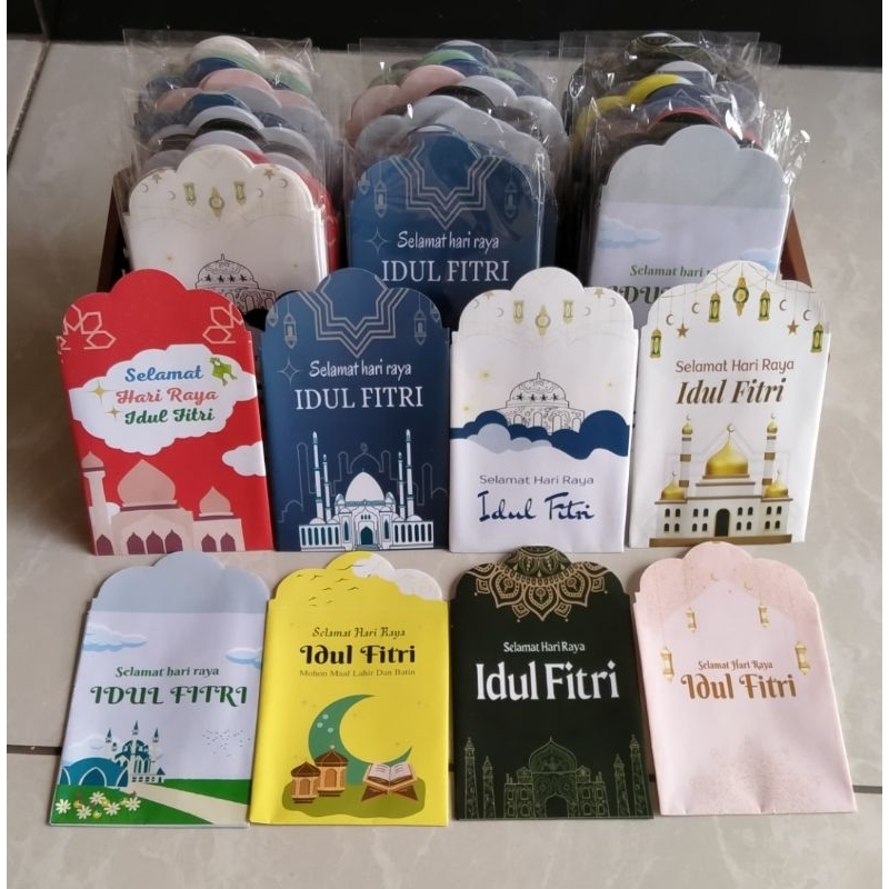 

Amplop Lebaran Hari Raya / Amplop Idul Fitri isi 50 lembar / Amplop Motif Lucu