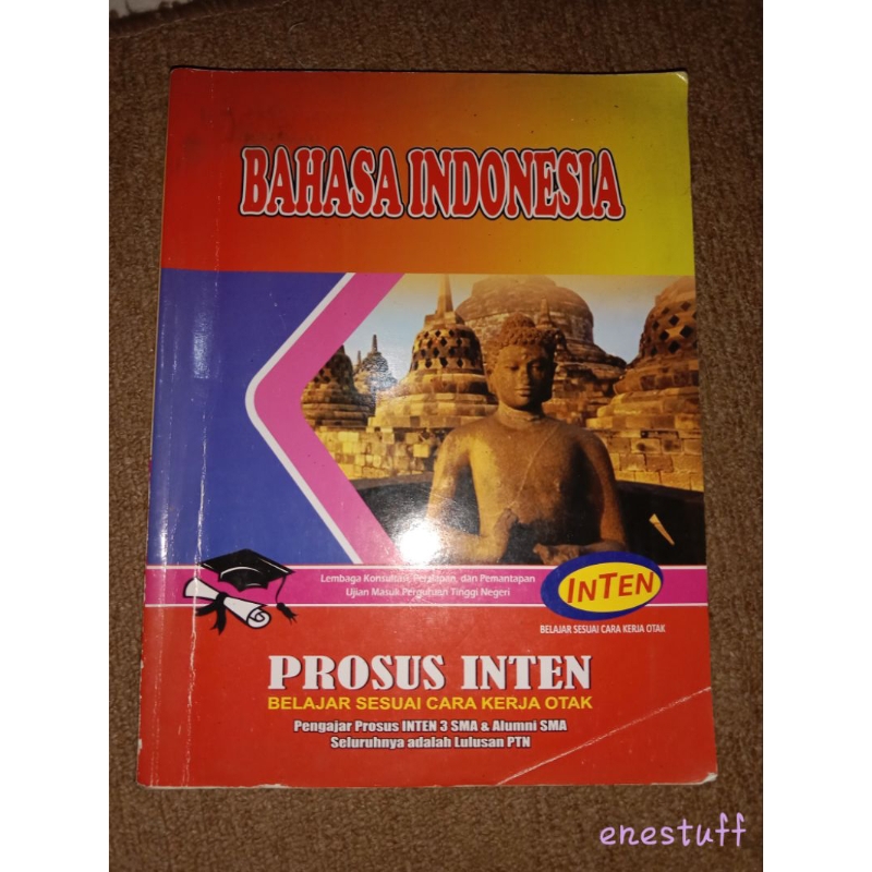 PROSUS BUKU BIMBEL INTEN Bahasa Indonesia Kelas XII SMA (PRELOVED LIKE NEW)