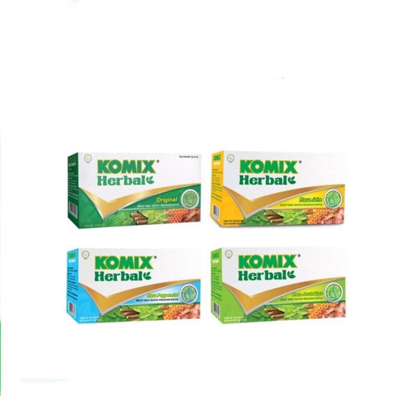 

Komix Herbal Sachet 1 Box Isi 6 Sachet