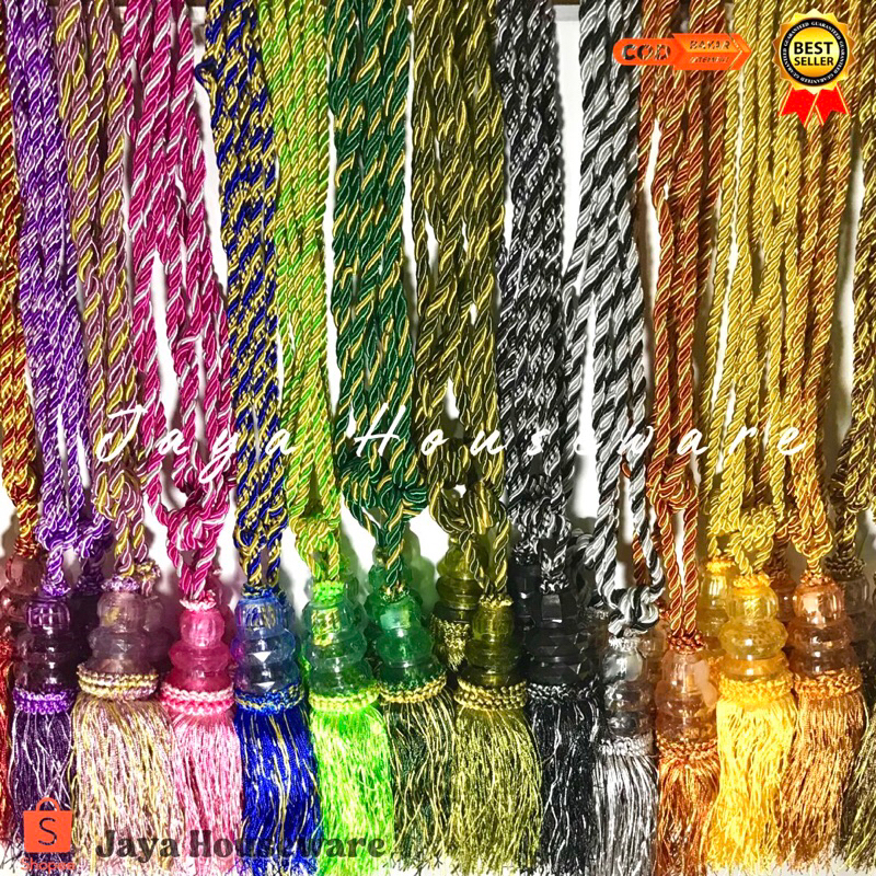 Tali tasel gorden / Tali gorden Murah / Tali Tasel kekinian / Tali Tasel Gorden Medan