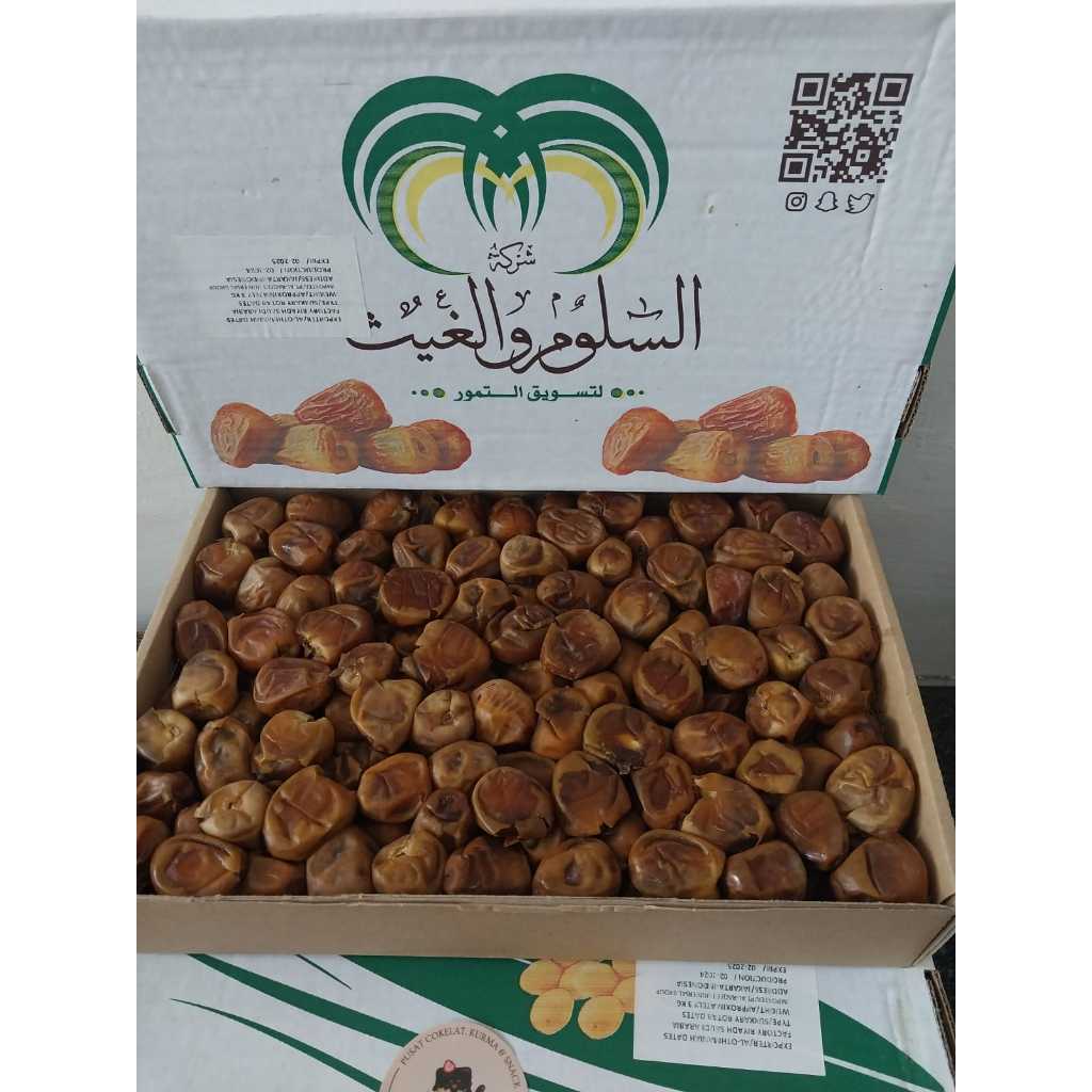 

(FREE BUBBLE) Kurma Sukari l AL Qosim l 3 kg l Premium l Kurma Raja l
