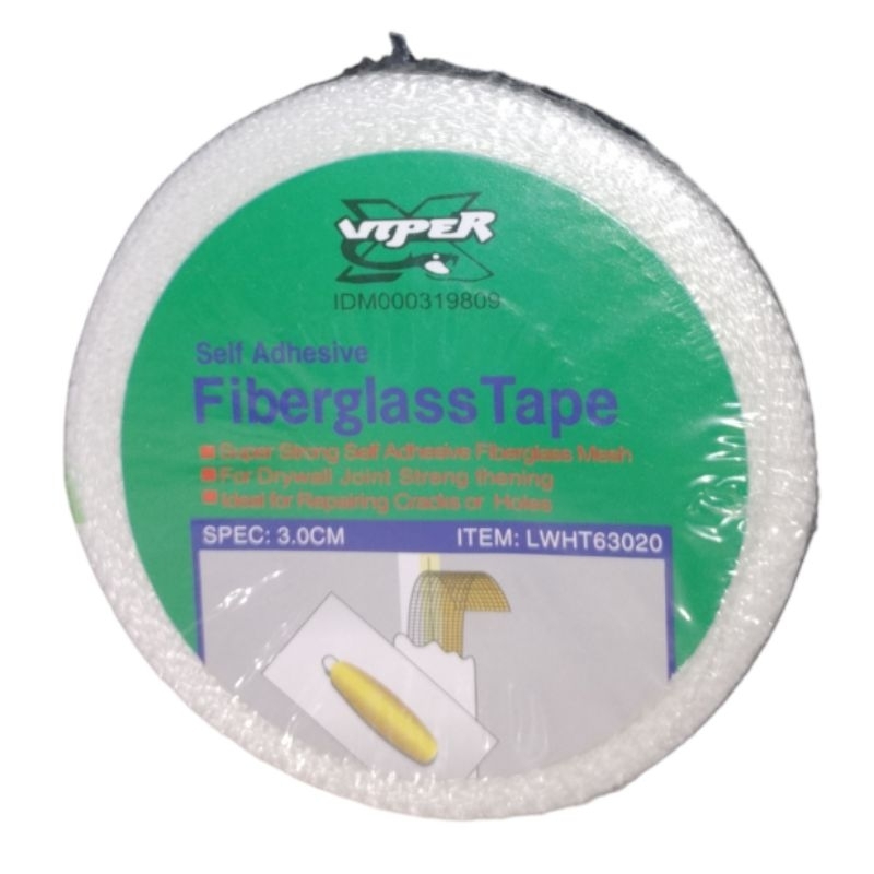 FIBERGLASS TAFE/ SERAT FIBER LEM / PERBAN GIPSUM LEM