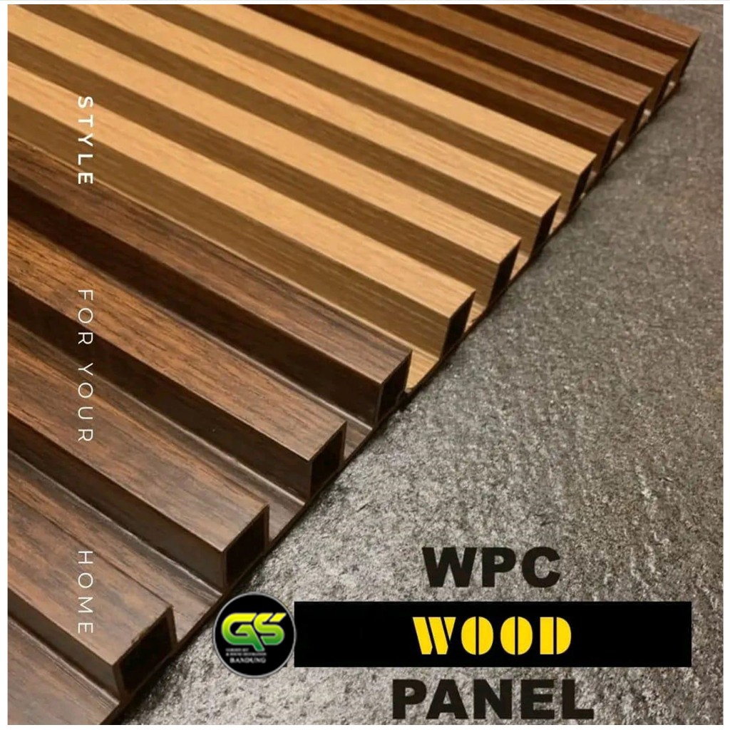 WPC Panel Hiasan Dinding Motif Kayu