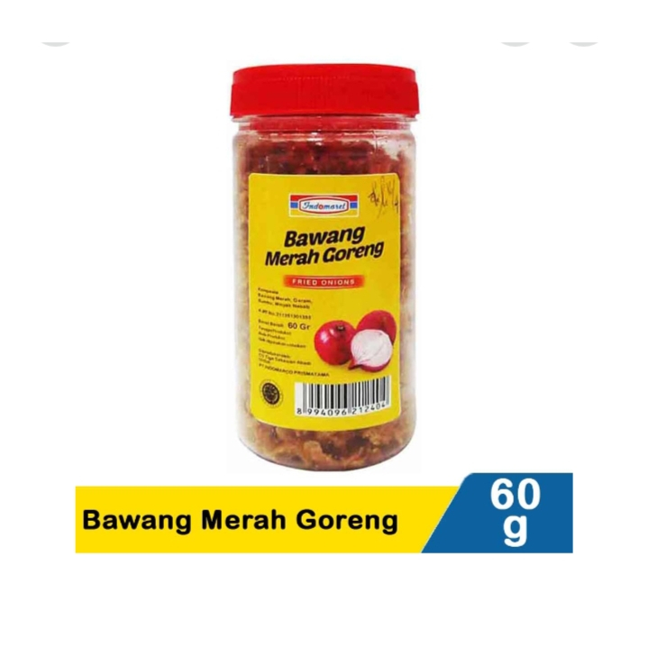 

Indomaret Bawang Merah Goreng 60 gr