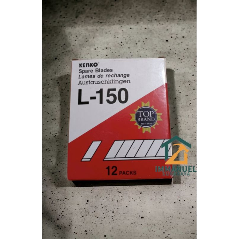

Isi Cutter Kenko L-150 ( 1 Tube (5 Pcs Isi Cutter))