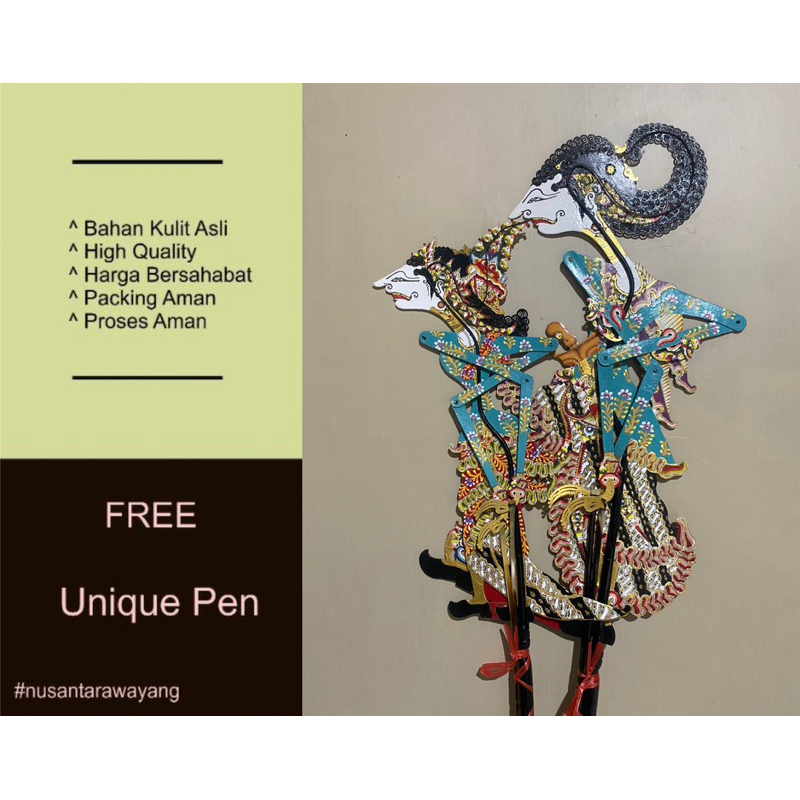 Wayang Kulit Kerbau Kamajaya Ratih Alusan Standar Dalang