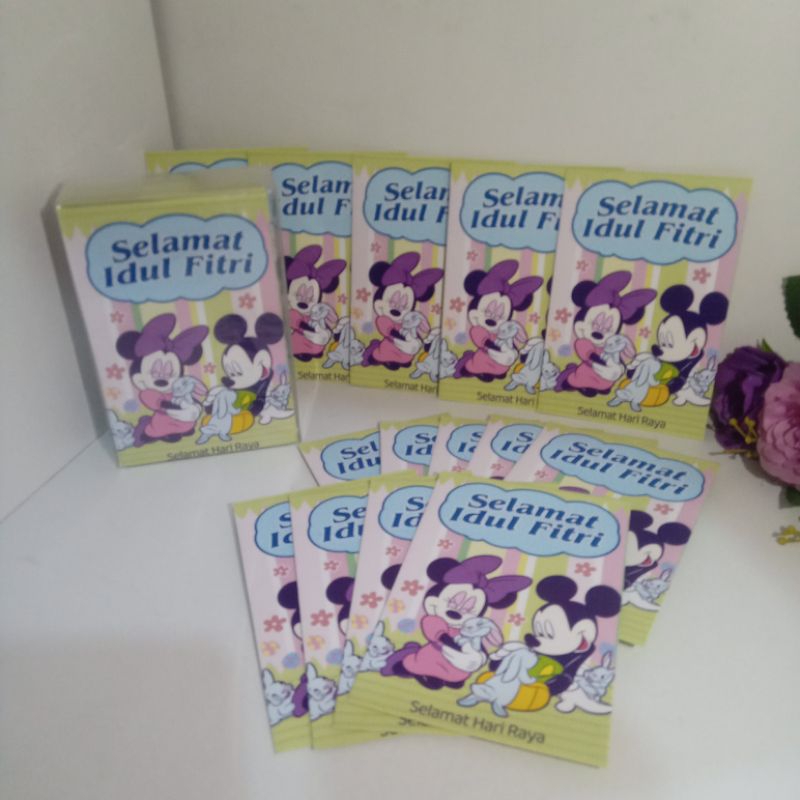 

Amplop Lebaran motif Mikymouse