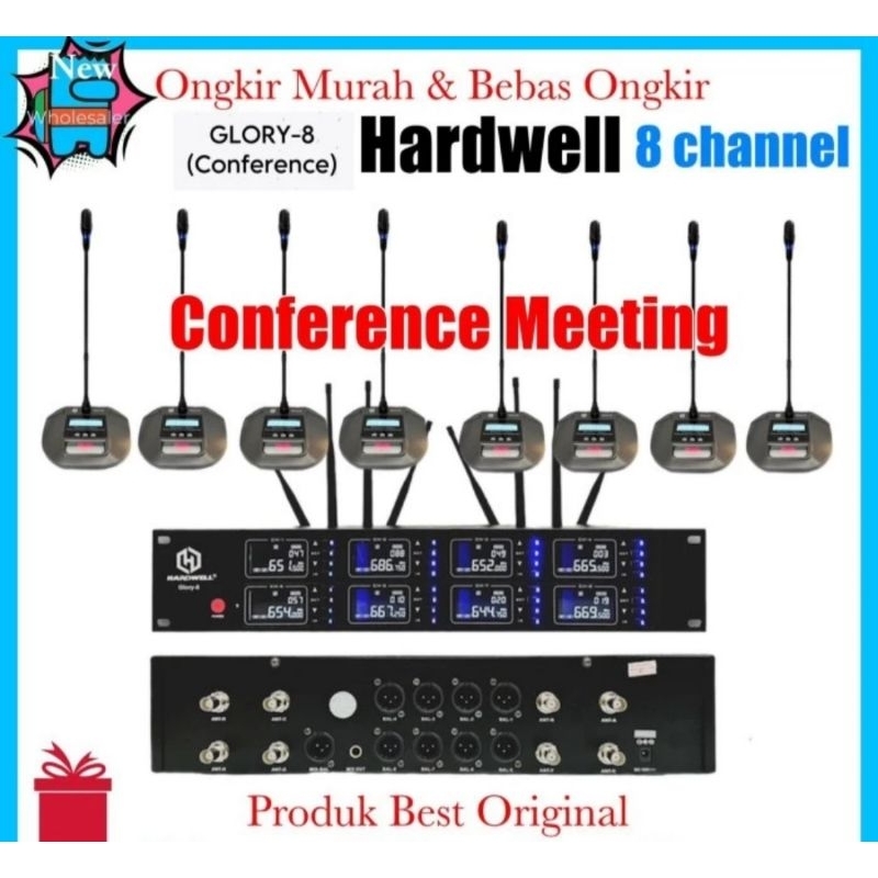 mic meja hardwell glory 8 mic wireless hardwell glory 8  8mic meja