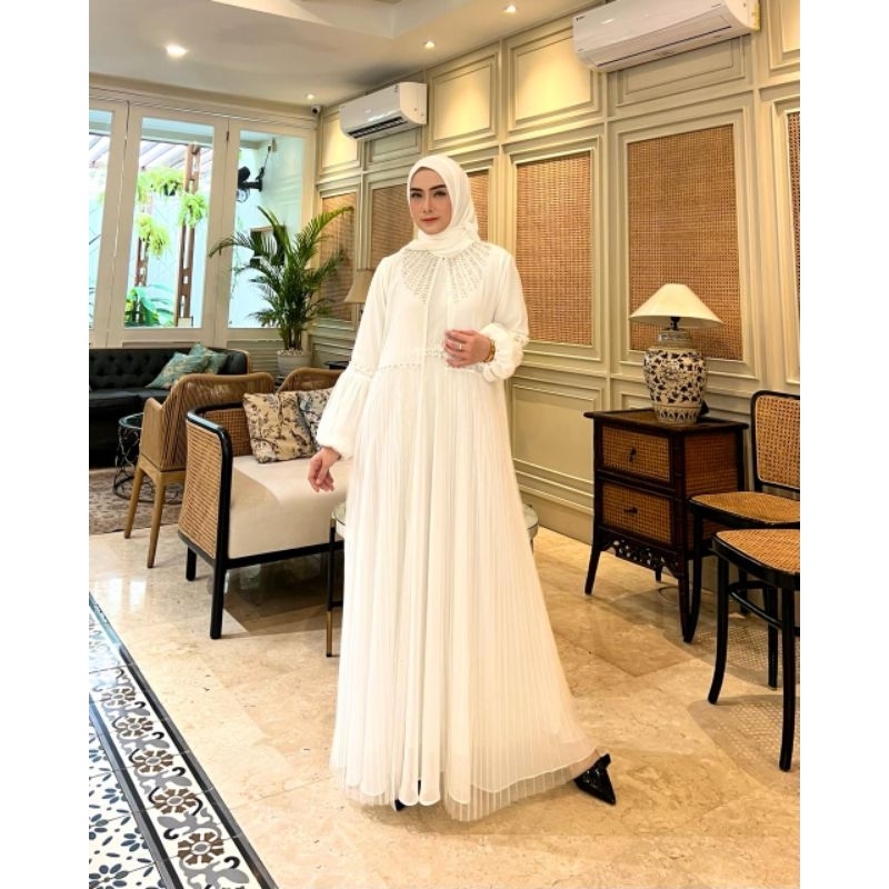 DF FASHION / GAMIS PRINCES BY AURA HIJAB / GAMIS PESTA / GAMIS TERBARU / GAMIS FASHION