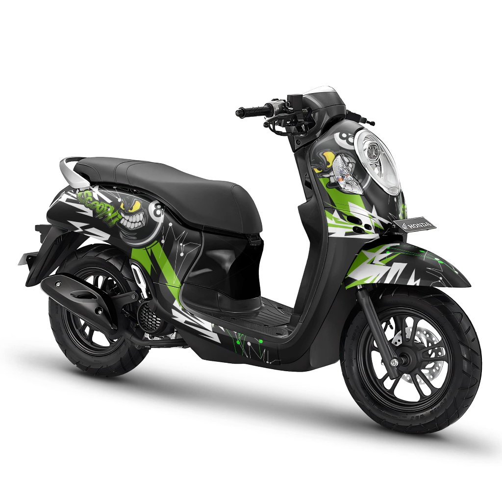 Decal Scoopy Full body Scoopy  Stiker full body Scoopy FI 2012 - 2016 FI EPS 2017-2019 Prestige 2020