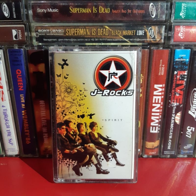 Kaset Pita Jrocks Jrock J-Rocks Spirit Kau Curi Lagi Feat Prisa