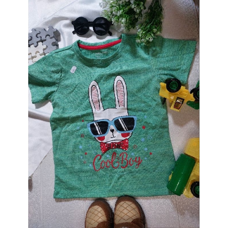 BABY GAP TSHIRT GREEN ORI BAJU ANAK FASHION ANAK BARU BUKAN SECOND