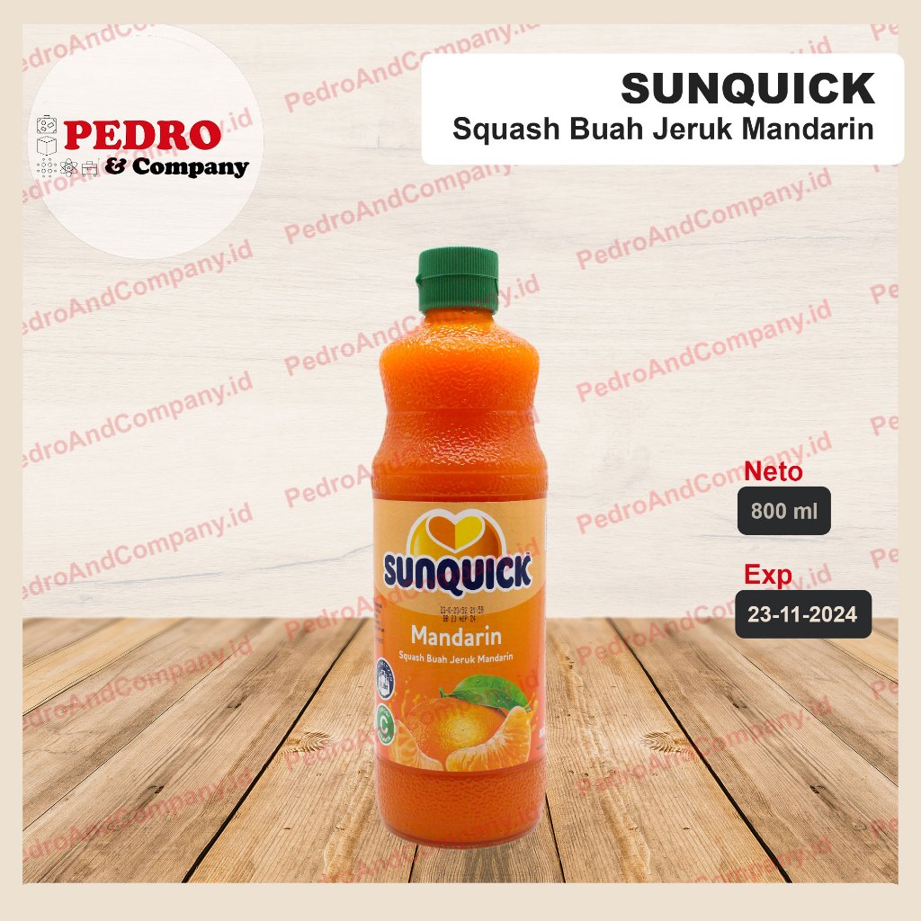 

sunquick mandarin 800 ml sirup syrup orange jeruk mandarin