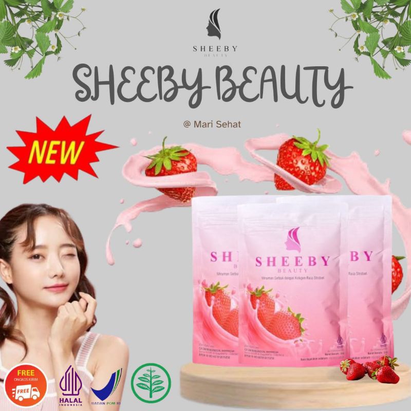 Sheeby Beauty Pemutih Badan Minuman Collagen Drink Ori Sheeby Beauty Colagen Sheby Shebby Shaby Shab