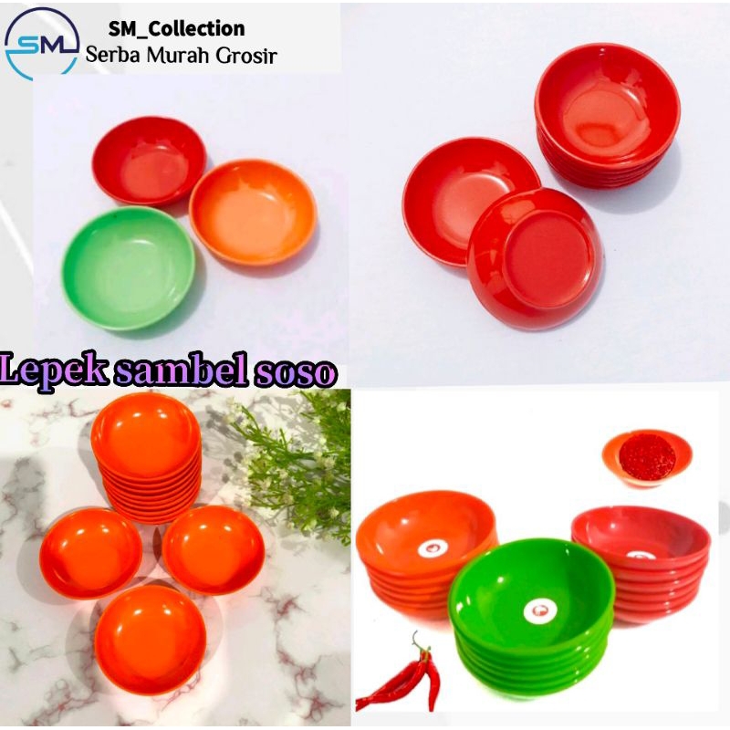 

lepek sambel/lepek saos/lepek kecap/piring lepek sambel soso bulat s/569