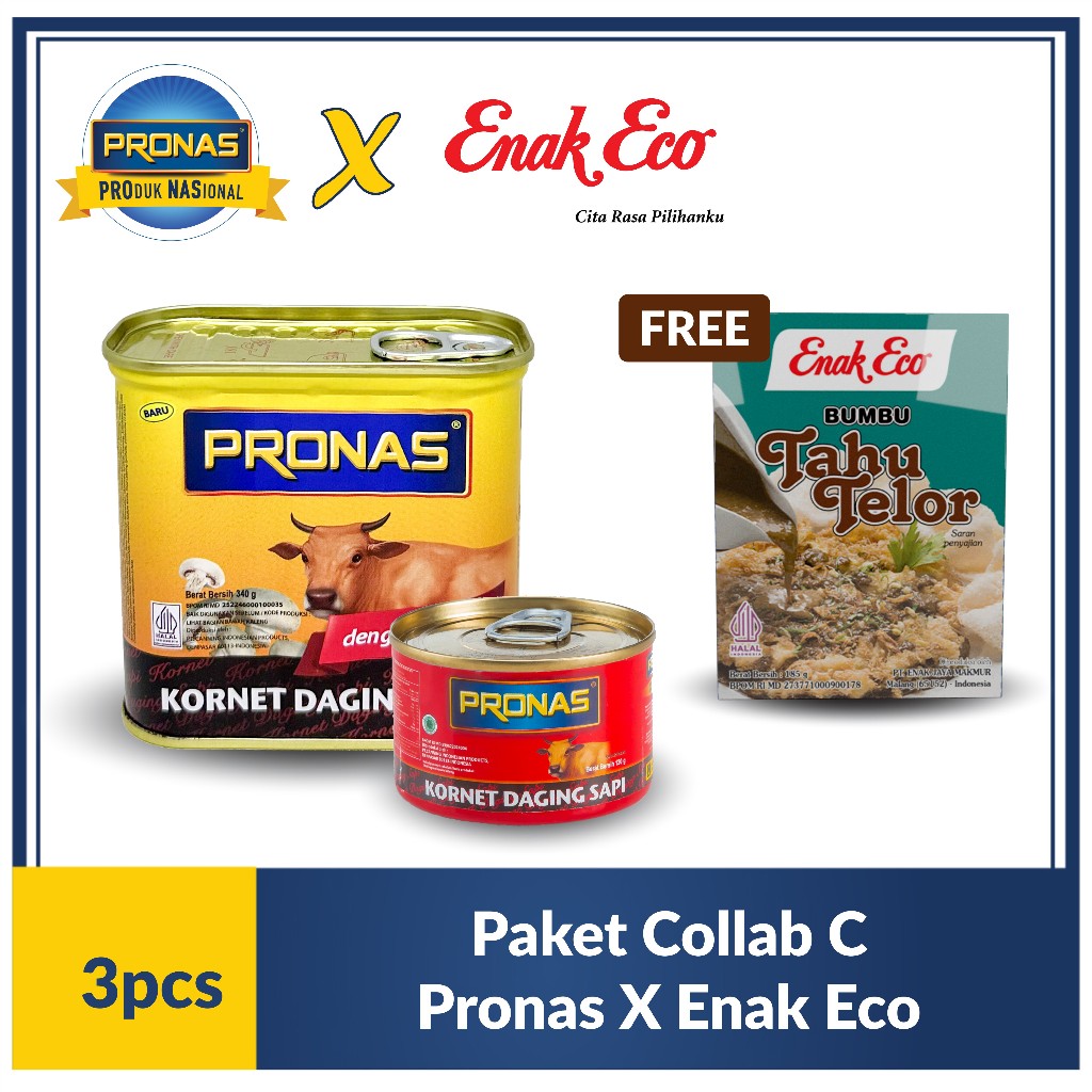 

Paket Collab C Pronas x Enak Eco