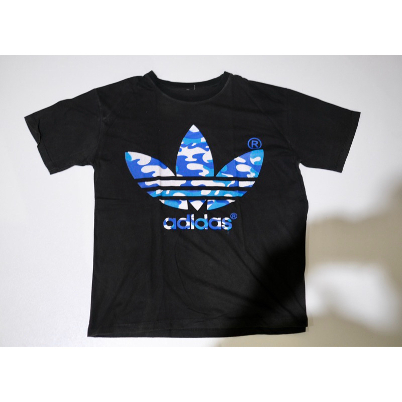 Jual Kaos Adidas Treefoil Motive Camo - Black