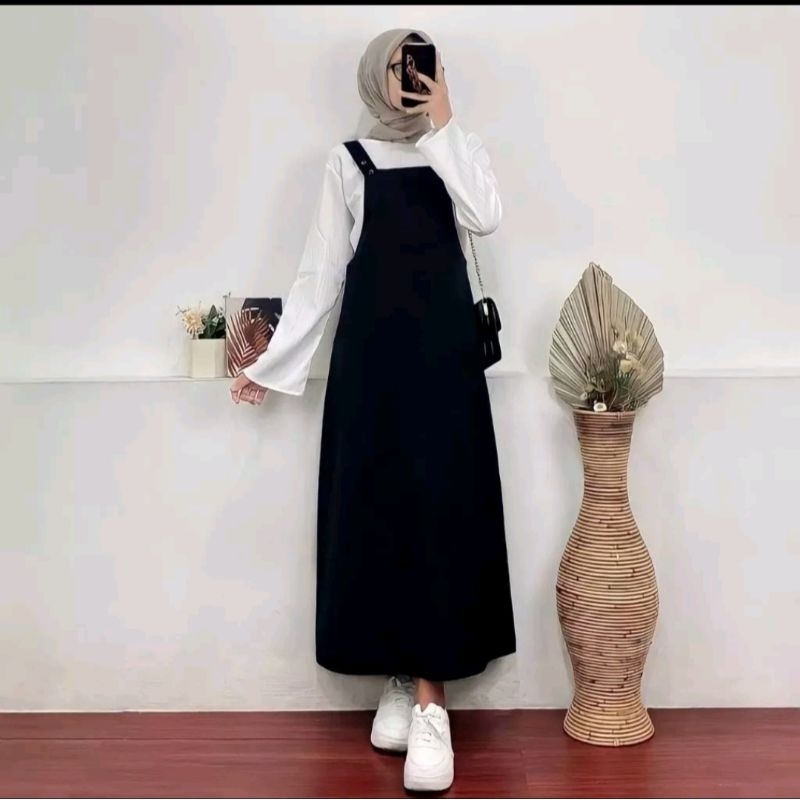 Preloved Overall wanita | jumpsuit | outfit hijab | rok