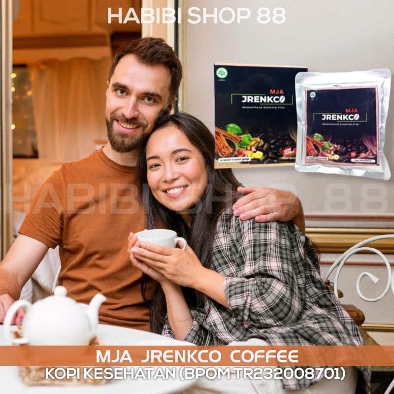 MJA Jrenkco Coffee Kopi Pendongkrak Stamina Kesehatan Ramuan Dayak Vitalitas