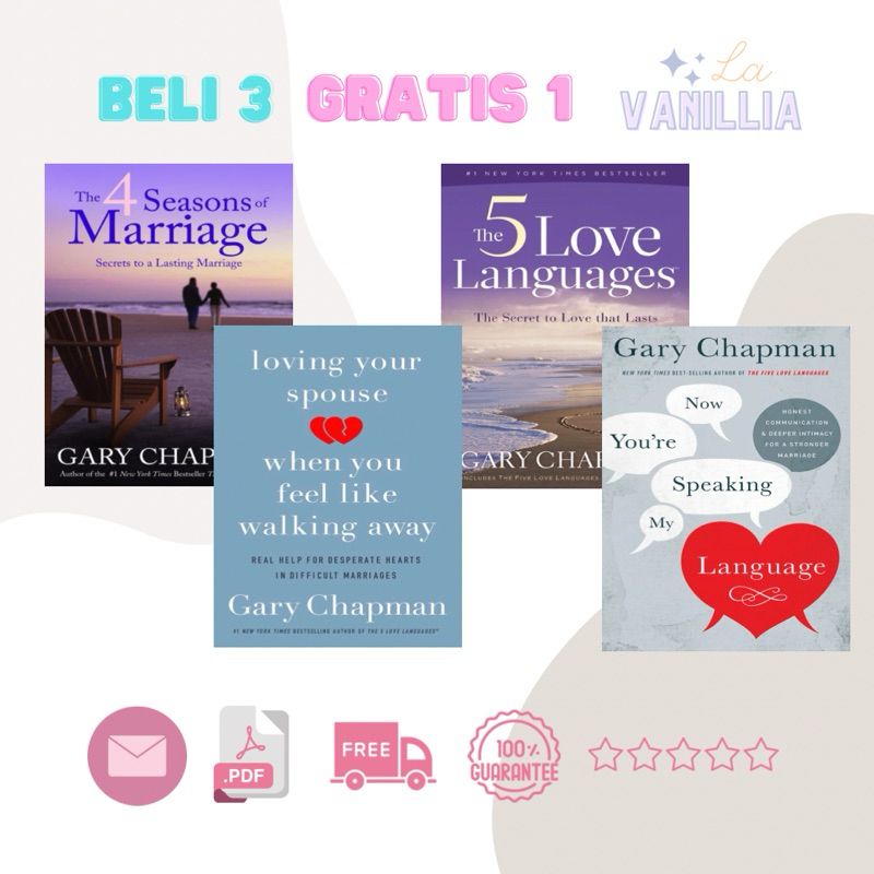 

The 4 Seasons of Marriage 5 Love Languages Loving Your Spouse When You Feel Like Walking Away Now You're Speaking My Language by Gary Chapman