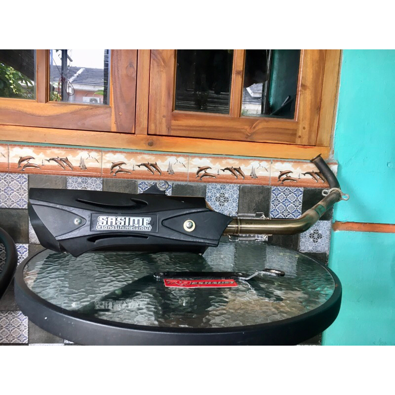 Knalpot R9 Misano Ori Pemakaian sebulan