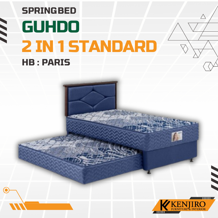 Kasur Springbed Guhdo 2in1 Standard Fullset