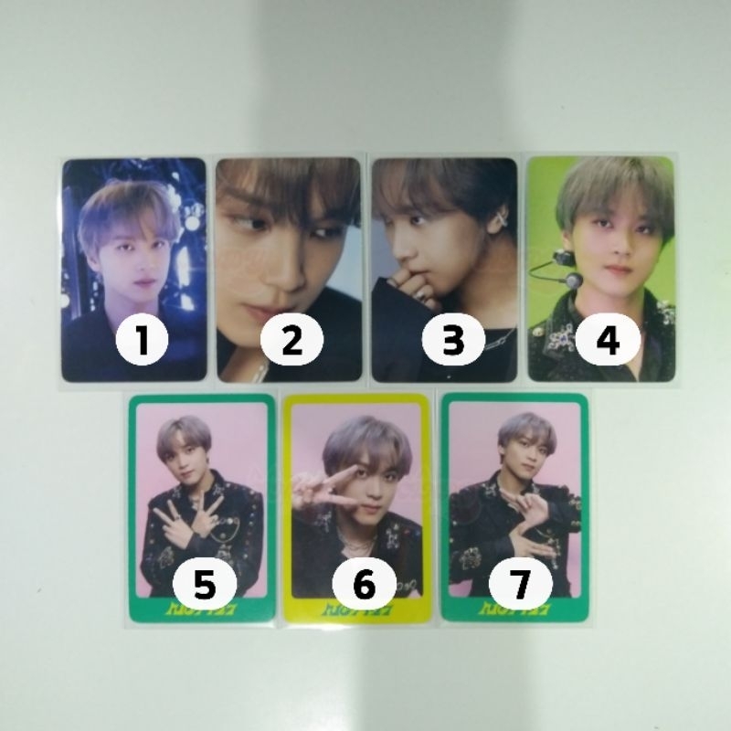 Photocard PC Official NCT 127 Haechan Dicon 102
