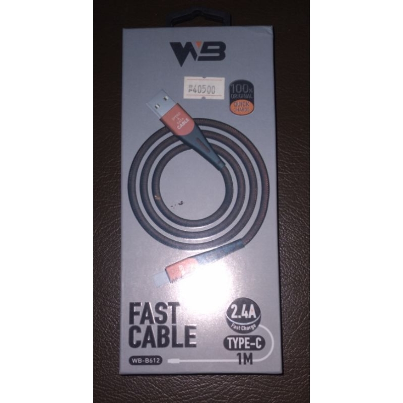 WB-B612 cable charge/data