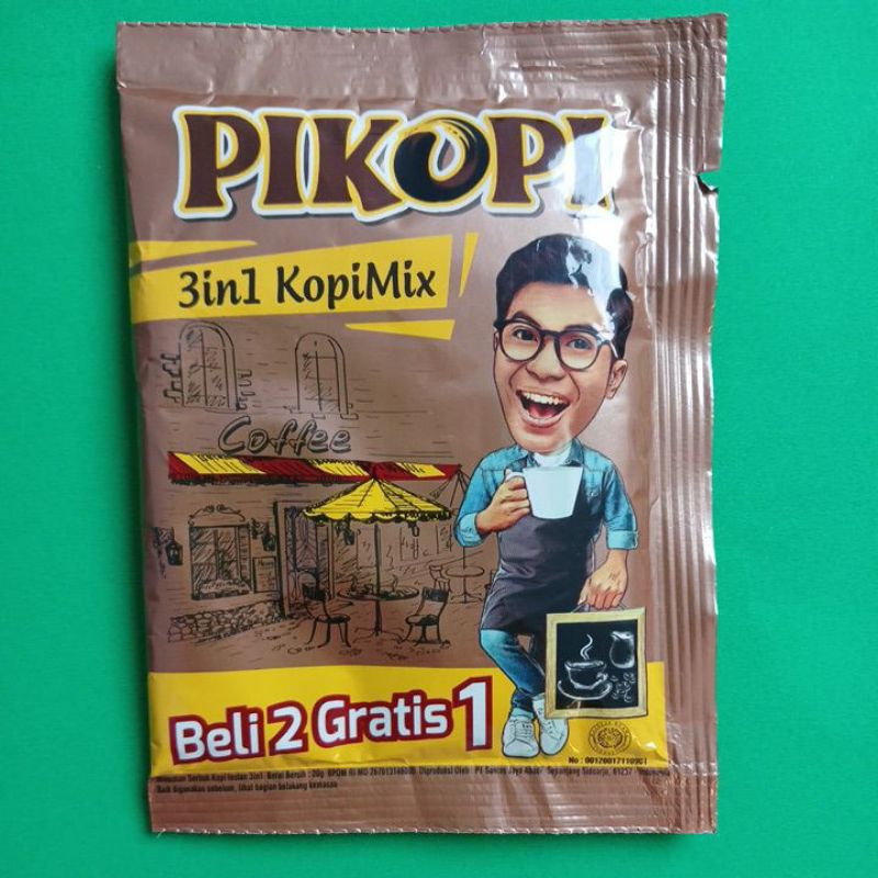 

PROMO HEBOH!!! PIKOPI Kopi Bubuk Kemasan Sachet 20gram 3in1 KopiMix