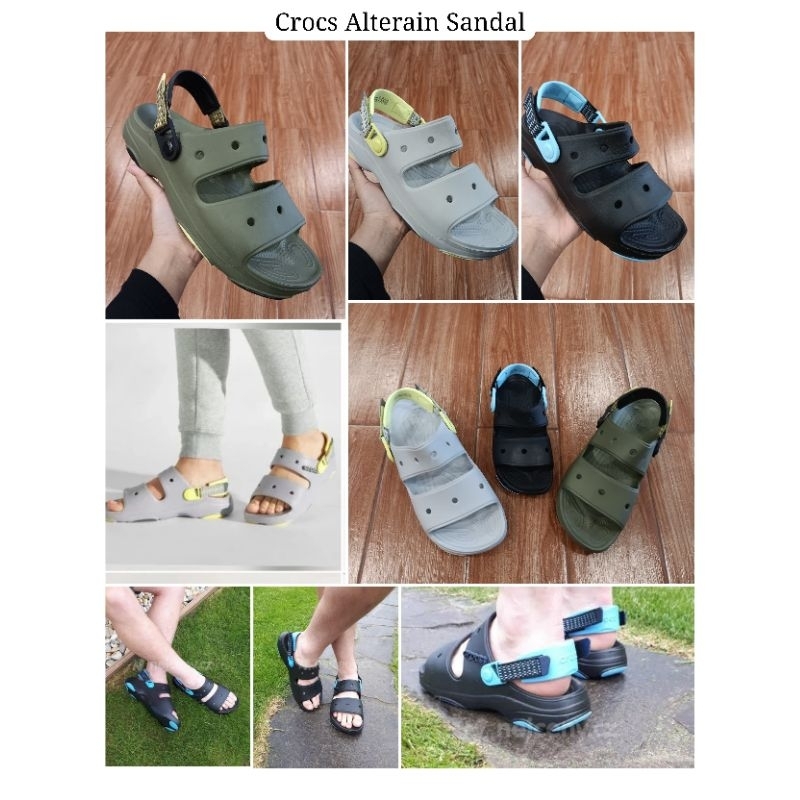 CROCS CLASSIC ALL TERRAIN SANDAL TALI UNISEX SEPATU SANDAL PRIA WANITA